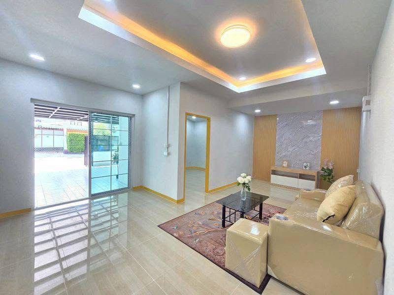 หมู่บ้านอัญชลี ทำเลสนามบินน้ำ ใกล้กองสลาก บ้านชั้นเดียว ตกแต่งใหม่พร้อมอยู่ หน้าบ้านกว้าง 8 เมตร ใกล้เซ็ลทรัลรัตนาธิเบศร์ 17