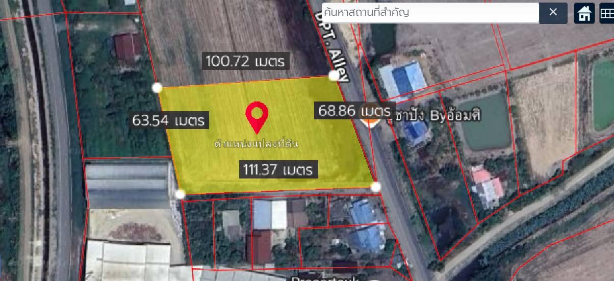 ขายที่ดิน 4 ไร่ ต.ท่าช้าง อ เมืองนครนายก ติดถนนดำหน้ากว้าง 70 ม 2