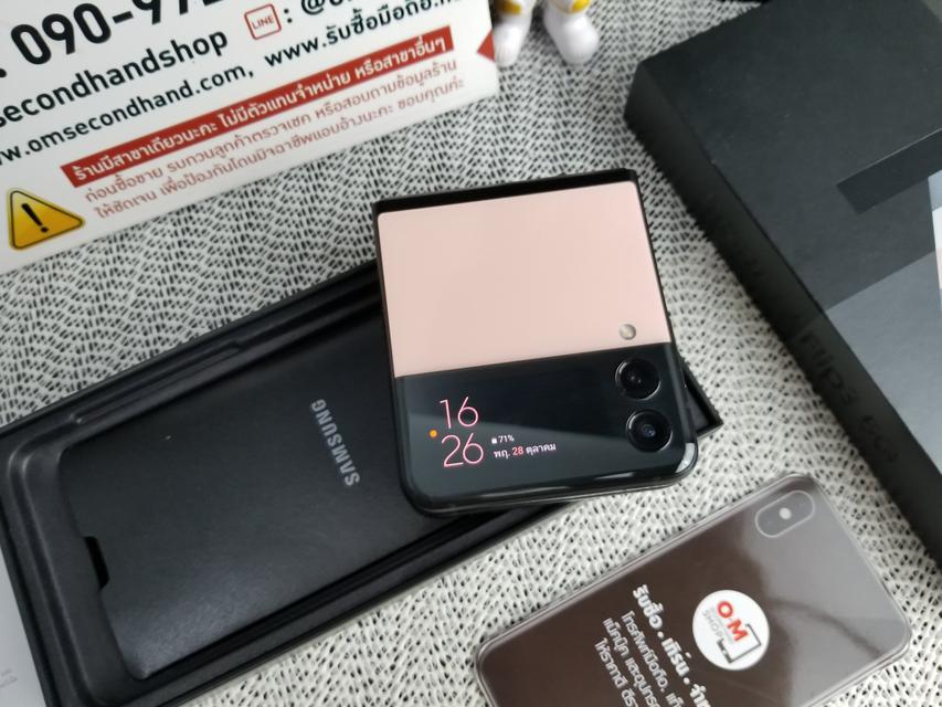 ขาย/แลก Samsung Galaxy Z Flip3 5G 8/256GB Pink สีสวยมาก ศูนย์ไทย สวยมากๆ เพียง 26,900 บาท  4