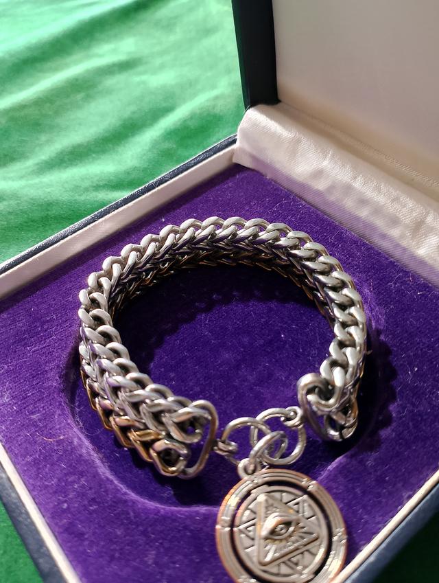 เลสข้อมือสแตนเลสทูโทนสองสี รูปที่ 6