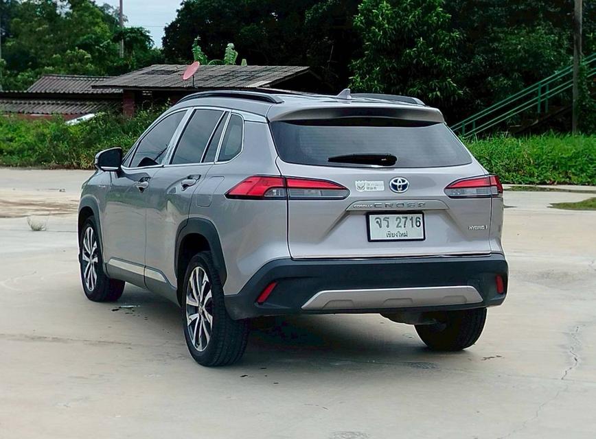 Toyota Cross 1.8 Hybrid Premium safety สีเทา ปี 2020 ออโต้