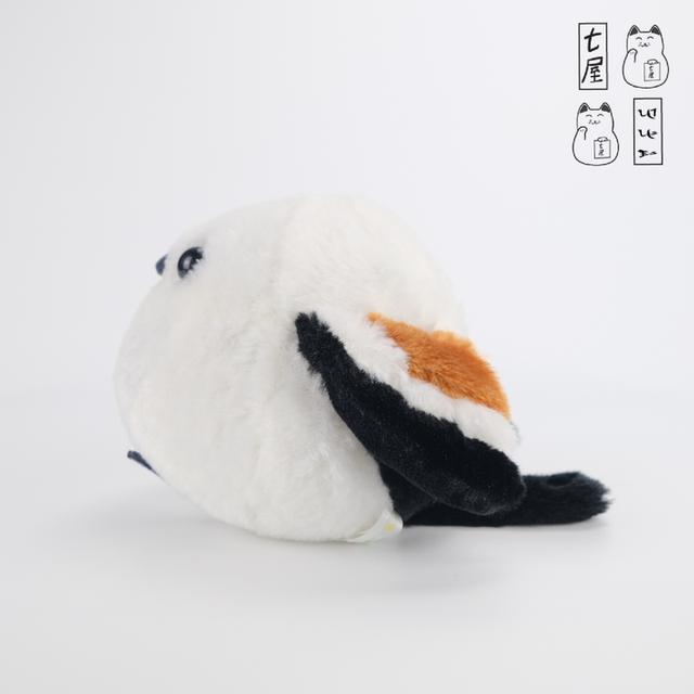 ตุ๊กตา นกอ้วน ชิมาเอนากะ 🐦 Fukufuku Shimaenaga Bird・Mike・Shima-chan・AMUSE Plush ~ Standard 15 cm 🌸 รูปย่อยที่ 4