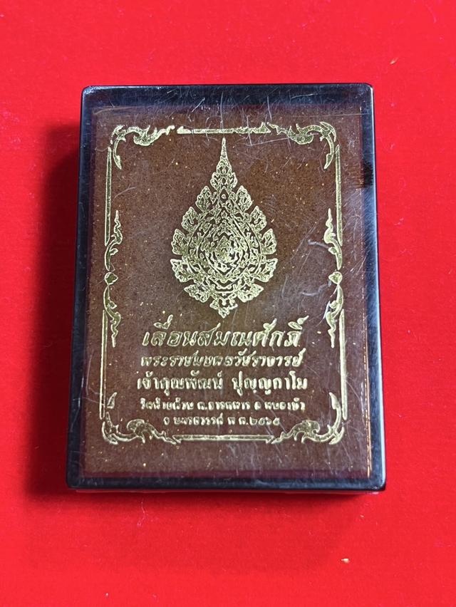 234. เหรียญเม็ดแตง เลื่อนสมณศักดิ์ 65 หลวงพ่อพัฒน์ วัดห้วยด้วน นครสวรรค์ เนื้อทองแดง หน้ากากทองทิพย์ ลงยาจีวร 8
