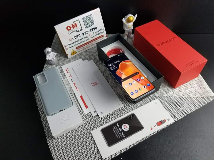 ขาย/แลก OnePlus 9Pro 5G 8/128GB Silver รอมGlobal สวยมากๆ Snap888 แท้ ครบยกกล่อง เพียง 22,900 บาท  3