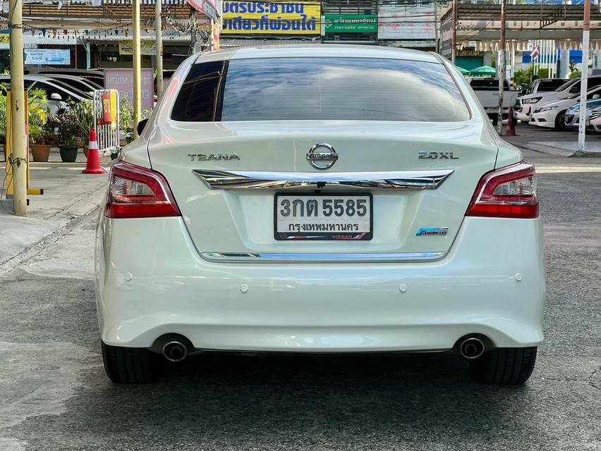 🇯🇵 NISSAN TEANA ปี 2014 รุ่น 2.0XL A/T สีขาวมุก ภายในดำ รถมือเดียว เลขไมล์น้อย 142,859 km เข้าศูนย์ตลอด ดูแลอย่างดี เครื่อง / เกียร์ รูปที่ 4