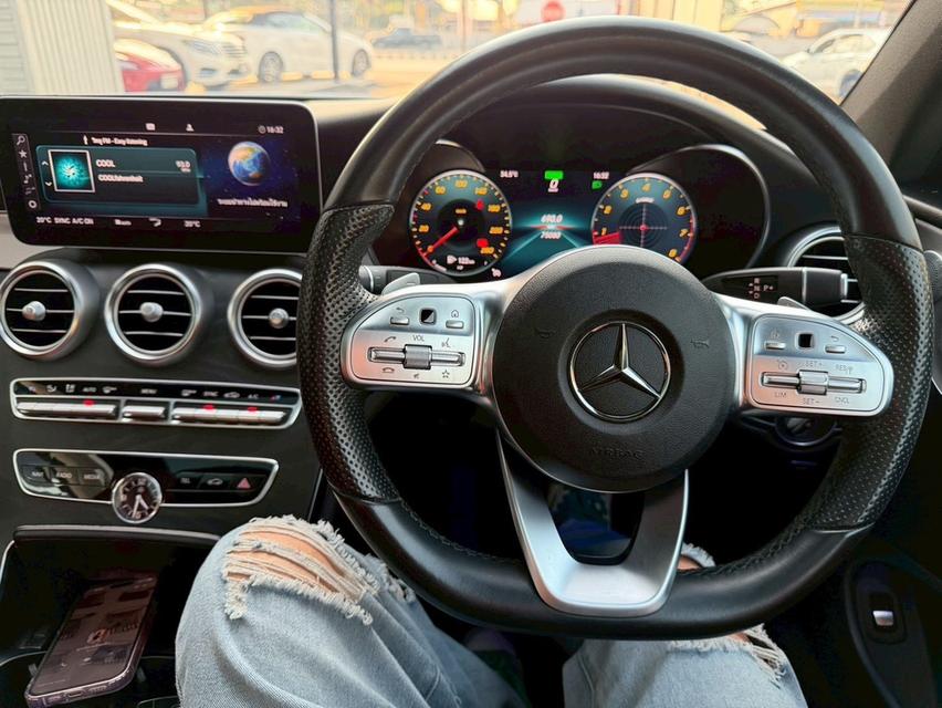 รหัสรถ KPV7074 2019 BENZ C200 COUPE (facelift) AMG  Dynamic รูปที่ 5