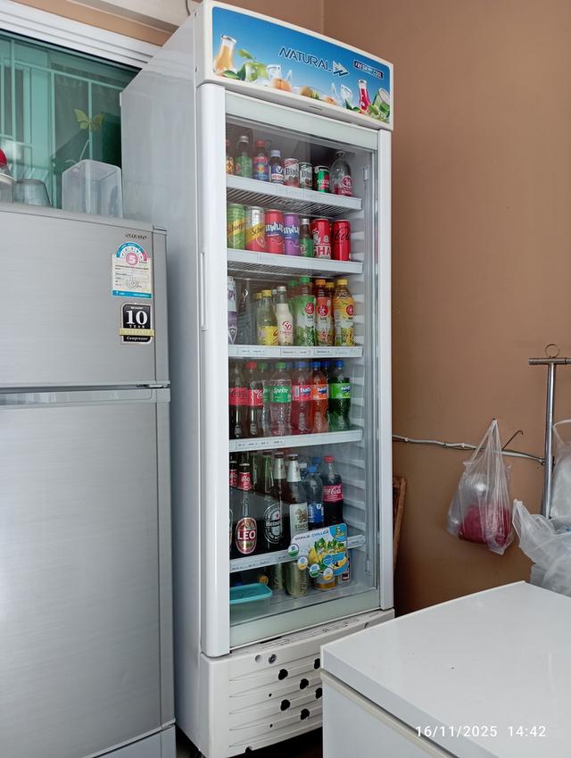 ตู้แช่เครื่องดื่มยี่ห้อ Natural อายุ 2 ปี 6 เดือน