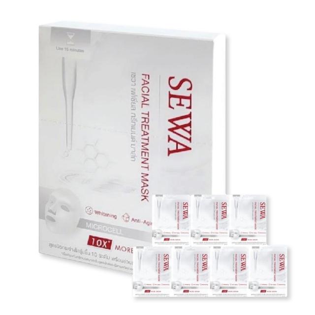 Sewa Facial Treatment Mask 26g. เซวา เฟเชียล ทรีทเมนท์ มาส์ก (1กล่อง*7ซอง) 5