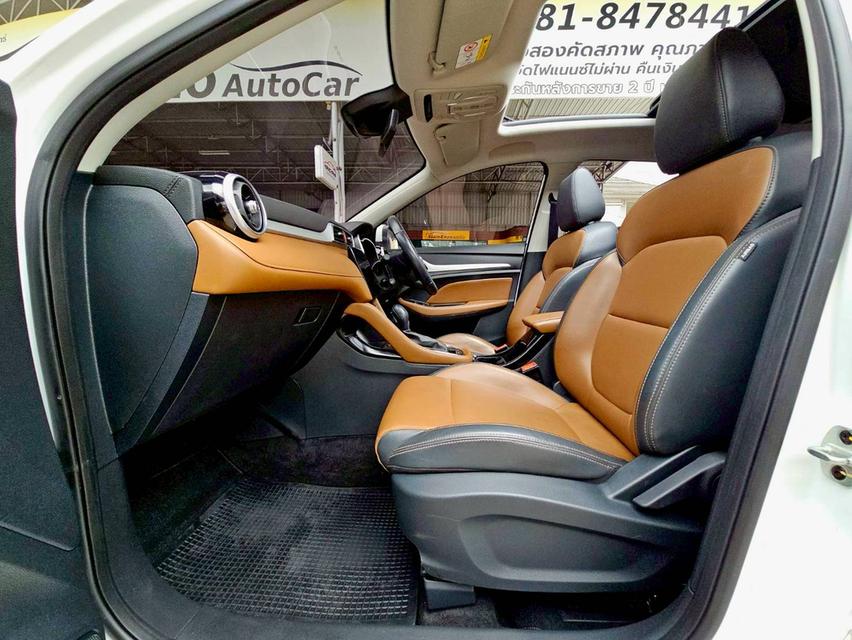 รหัสรถ SEZ12 MG ZS 1.5 V Sunroof เกียร์ ออโต้ เบนซิน สี ขาว ปี 2023 11