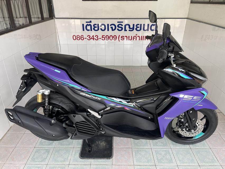 Aerox ABS Connected ไมล์แท้ กุญแจครบ ไม่ล้ม ไม่ชน สภาพพร้อมใช้ เครื่องเดิม ศูนย์ดี ชุดสีสวย มีรับประกัน วิ่ง5000 ปลายปี66 3