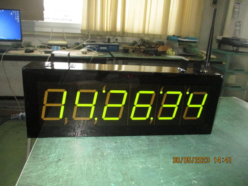 Digital clock นาฬิกาดิจิตอล นาฬิกาโรงงาน นาฬิกาขนาดใหญ่ นาฬิกาแขวนผนัง นาฬิกาจับเวลา รุ่น 306 7