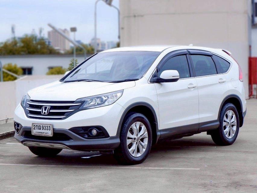 รหัสรถ QT9333 HONDA CRV 2.0 E (i-VTEC) เกียร์ Auto 4WD สีขาวมุก ปี 2014  6