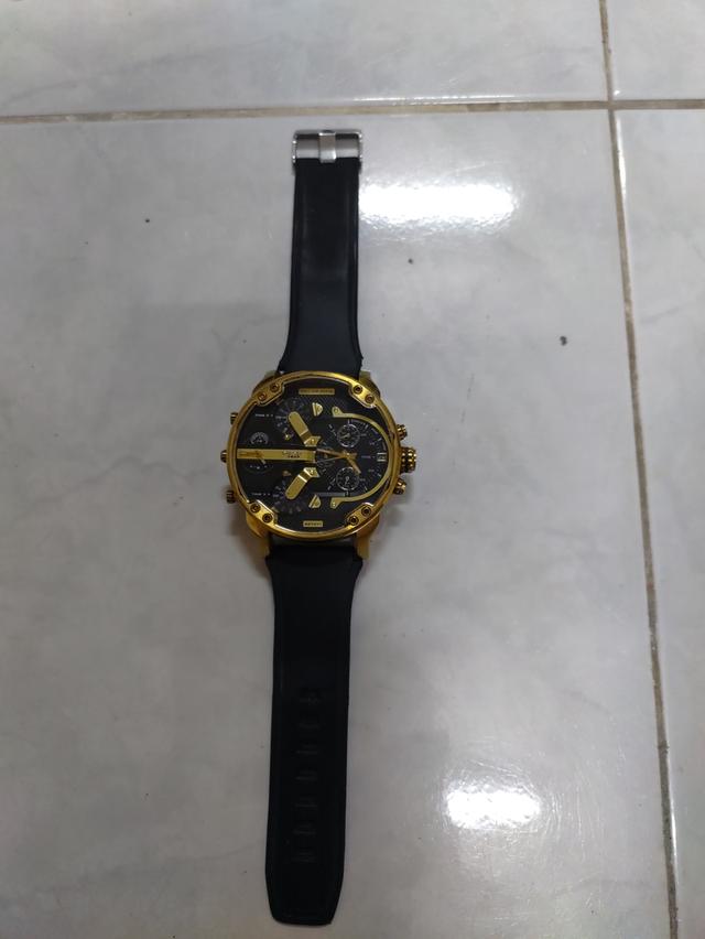 Diesel Mr.Daddy 2.0 Gold & Black Dial Mens Watch 6
