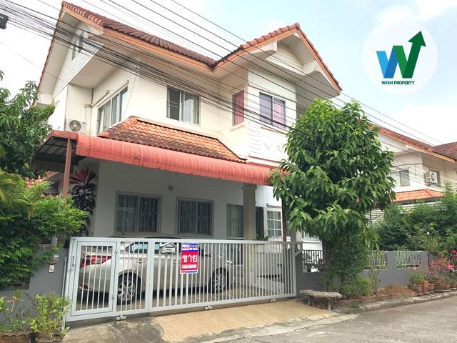 ขายบ้านเดี่ยว 52.4 ตร.ว. มีต้นไม้ร่มรื่น สภาพดีมาก พร้อมอยู่ 4 ห้องนอน 2 ห้องน้ำ 3 แอร์ ซ.บึงขวาง 6 ร่มเกล้า/สุวินทวงศ์ 2