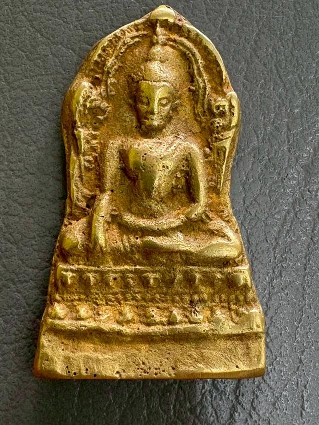 พระพุทธชินราชใบเสมาเนื้อทองสำริดกรุวัดพระศรีรัตนมหาธาตุพิษณุโลก