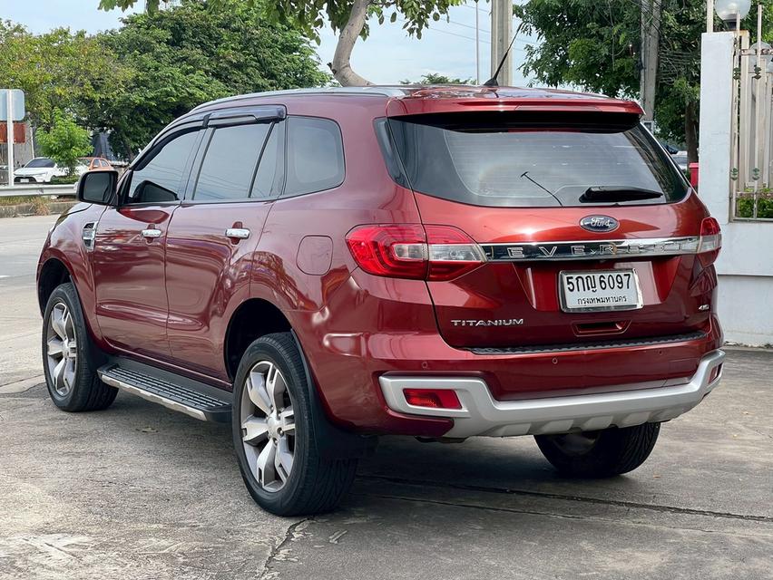 รหัสรถ PJP6097 2016 #FORD #EVEREST 3.2 TITANIUM PLUS (สีแดง) 6