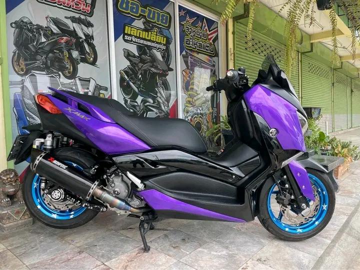 YAMAHA XMAX สีม่วงสวยมากก 2