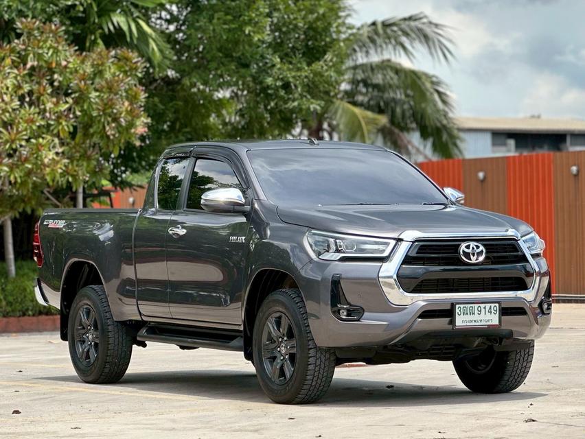 รหัสรถ PAT9149 Revo 2.4 MID Prerunner smart cab เกียร์ธรรมดา รถมือเดียว สีเทาดำ ปี2021
