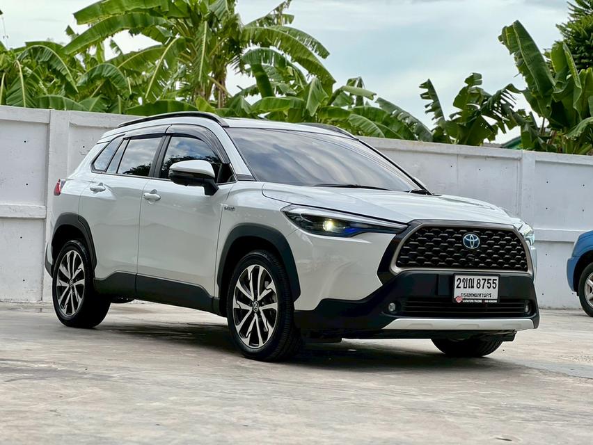 TOYOTA COROLLA CROSS 1.8 HYBRID PREMIUM SAFETY ปี 2021 โฉม ปี20-ปัจจุบัน รูปย่อยที่ 1
