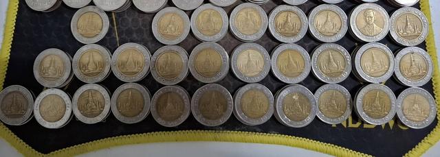 เหรียญ 10 บาท สองสี ปี32, 34-60 รวม 30 เหรียญ