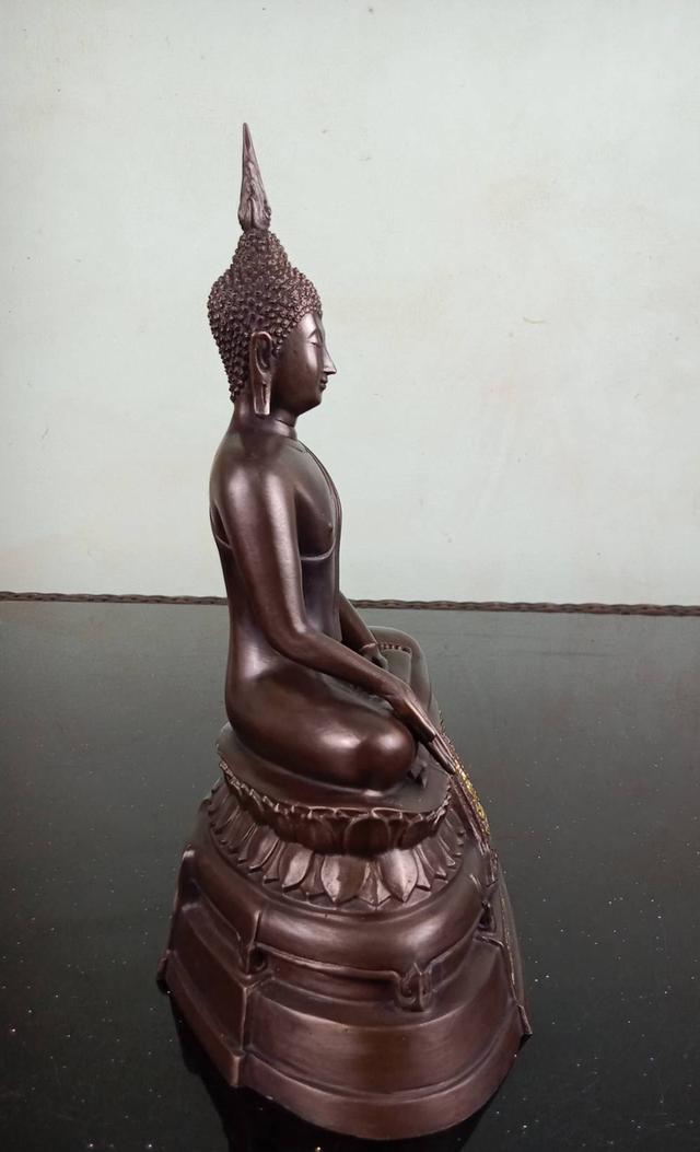 744.พระบูชา ภ.ป.ร หน้าตัก 5 นิ้ว รูปที่ 6
