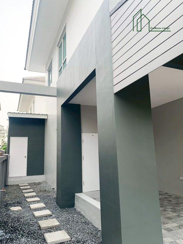 บ้านแฝด 2 ชั้น 41.5 ตรว. หมู่บ้านแลนซีโอ คลิป อ่อนนุช-สุววรณภูมิ ถนนประชาพัฒนา ลาดกระบัง  2