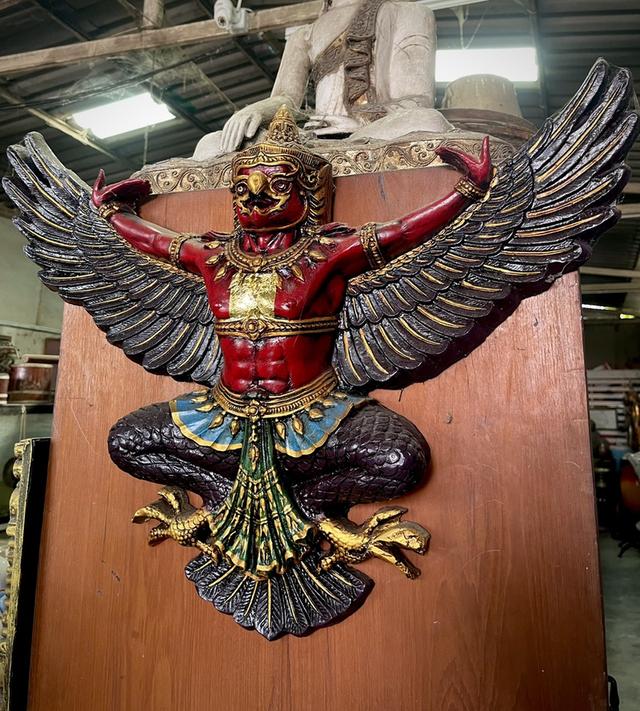พญาครุฑแขวนผนัง รูปหล่อพญาครุฑ ขนาด70ซม