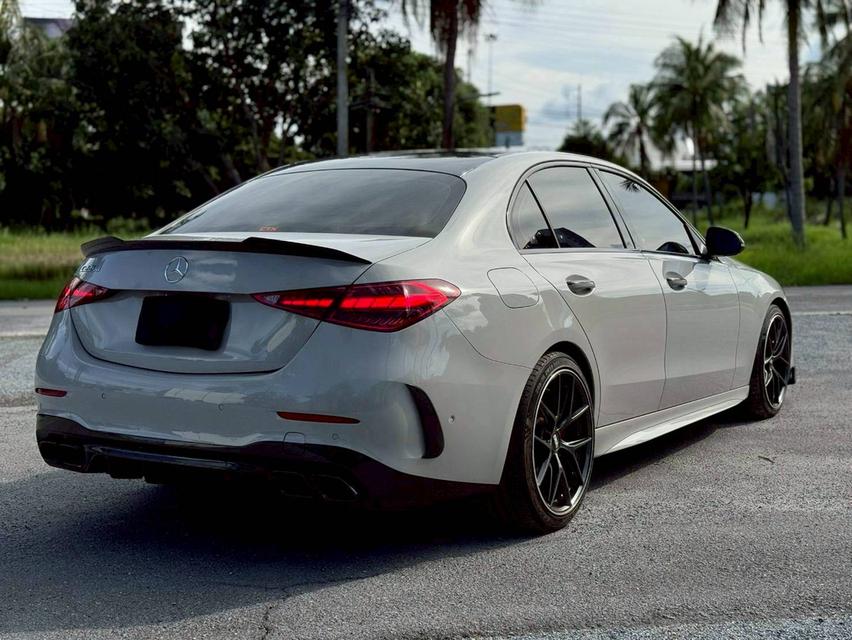 Benz C220d AMG Dymanic w206 2022 แท้ รถสวยจริงๆ เดิมสีดำwrapมา 7