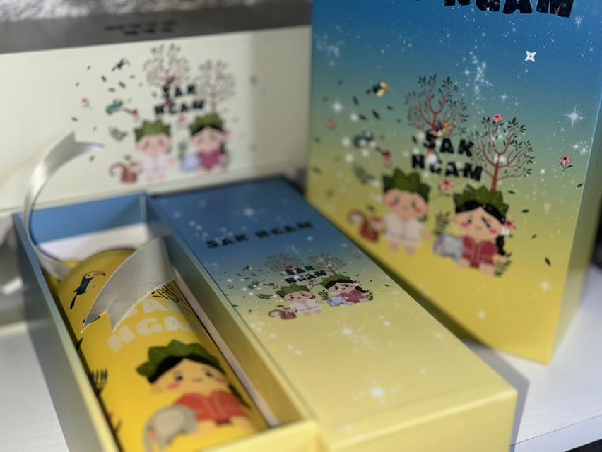 Boxset สำหรับใส่หนังสือ  ของชำรวย  ของที่ระลึก แก้วเยติ