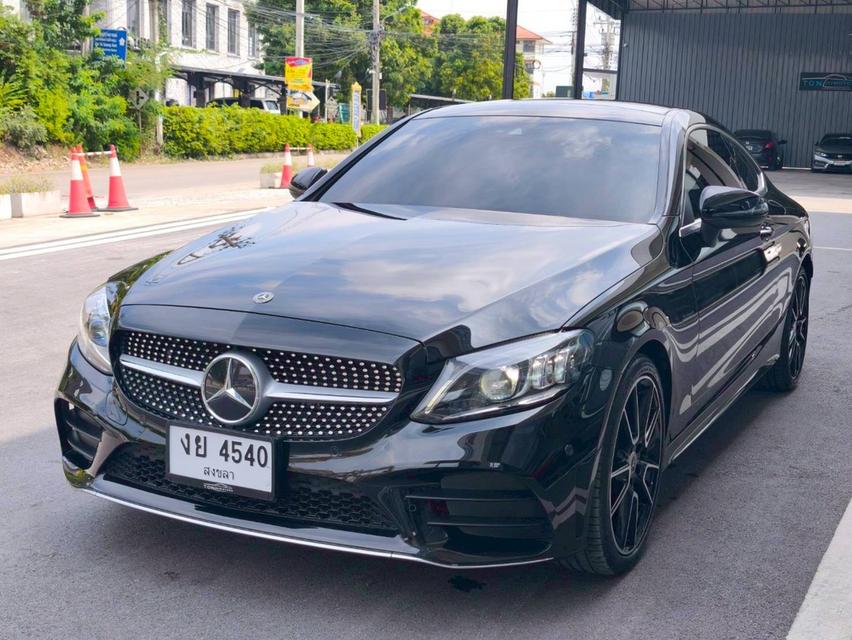 รหัสรถ KPV4540 2020 BENZ C200 2.0 COUPE AMG DYNAMIC