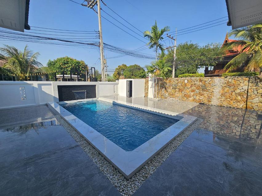 บ้านเดี่ยว หลังมุม (พร้อมสระว่ายน้ำ)หมู่บ้าน Garden View 2 (commission 3%) 2