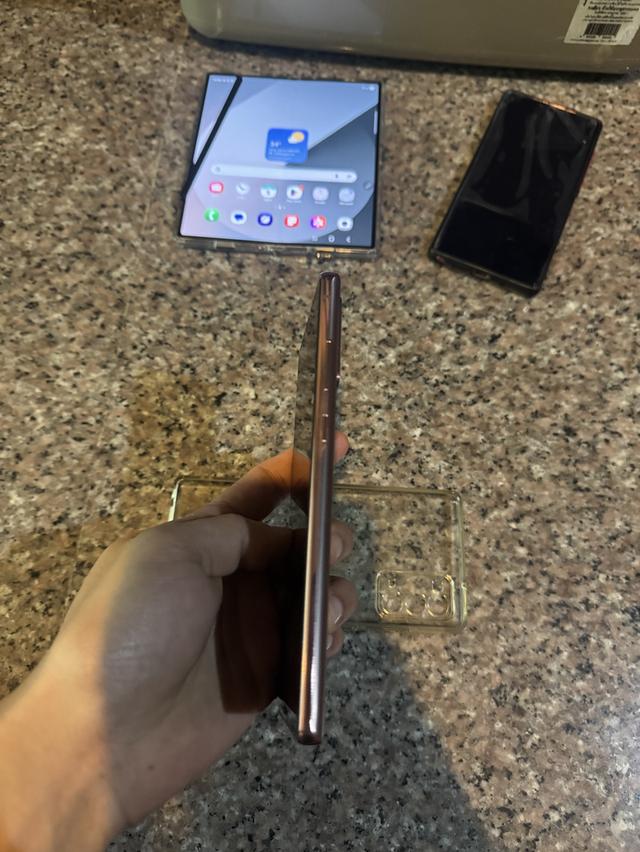 ขายๆๆๆถูกSamsungNote20 5G สีRose Gold 256กิ๊กสูนTrueสภาพสวยมากๆๆ  สภาพ: 98% สวยๆคับไร้รอยตกบุบใดๆคับ  ราคา: 3500 มารับเอง 2990 บาท ลดราคาจากกระทู้เดิม รูปที่ 5