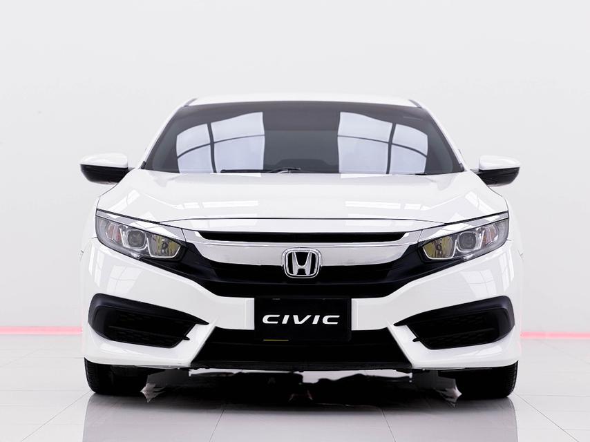 HONDA CIVIC 1.8 E FCเกียร์ AT ปี 2016 สีขาวเลข​ไมล์ 372,077 กมราคา 319,000 บาทโทร 0929699899 6B240 รูปที่ 2