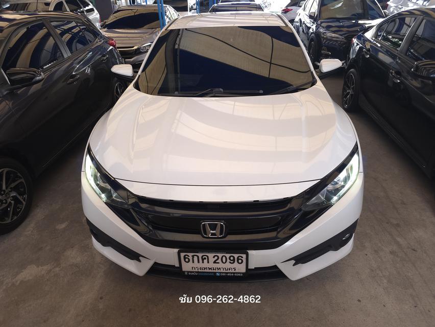 ปี 2017 #HONDA #CIVIC #FC 1.5 Turbo A/T (6กค 2096 กทม) **เลขไมล์ 129,xxx km. สีขาว ( ถ่ายจากสถานที่จริง) รูปย่อยที่ 4