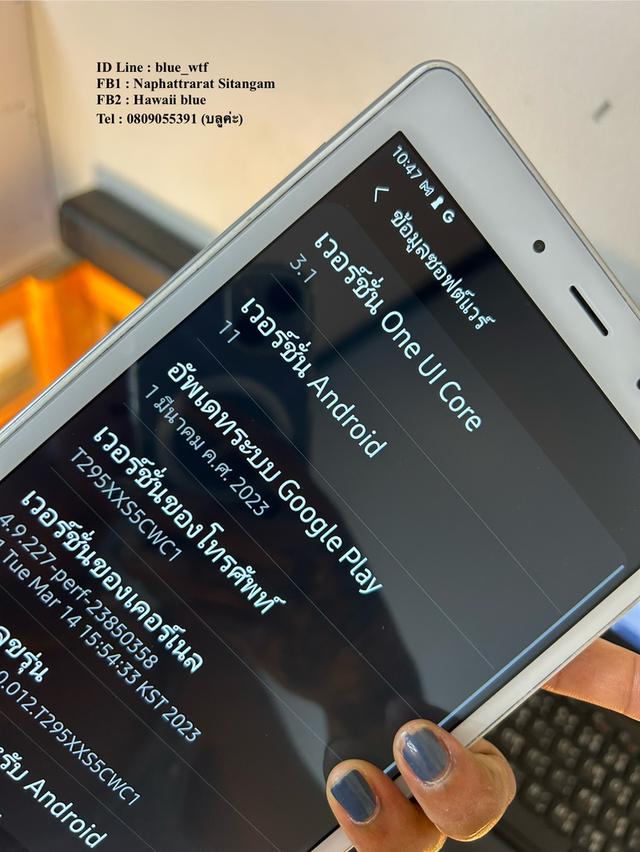 Samsung Tab A 8.0 (2019) จอ8นิ้ว ใส่ซิมโทรได้ 4G Android 11โหลดได้ทุกแอพ ใช้งานปกติ ได้ทุกซิม 3