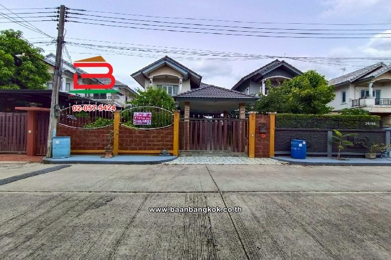 บ้านเดี่ยว หมู่บ้านนนทิชา ลำลูกกา-คลอง 8 (เฟส 1) (ทางไปวัดดอนใหญ่) เนื้อที่ 57.5 ตร.ว (ใกล้ตลาดเจริญกัลป์ คลอง.8 ลำลูกกา) ตำบลลำลูกกา อำเภอลำลูกกา จัง 1