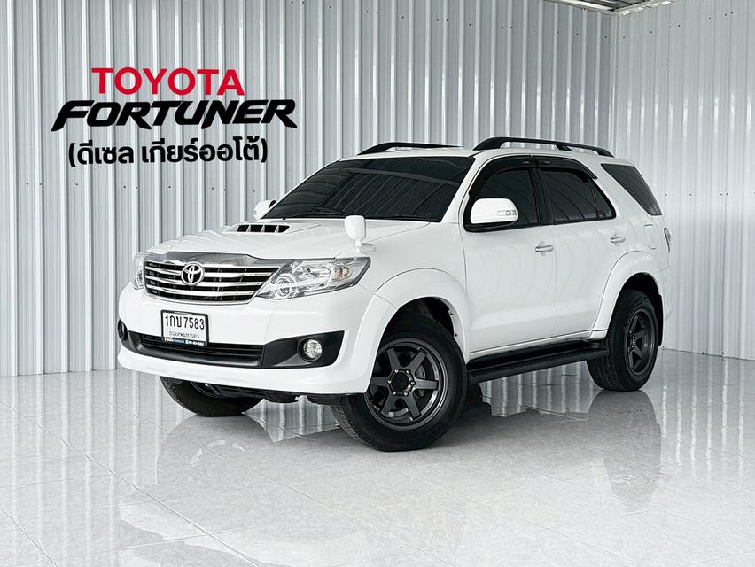รถมือเดียว Fortuner 3.0V ขับ2 สภาพสวย