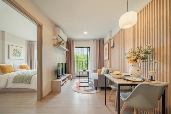 ขายดาวน์ Dcondo Sense บางแสน ราคาพิเศษ! 1 ห้องนอน 1 ห้องน้ำ ขนาด 28.25 ตร.ม. โทร 093-1681685