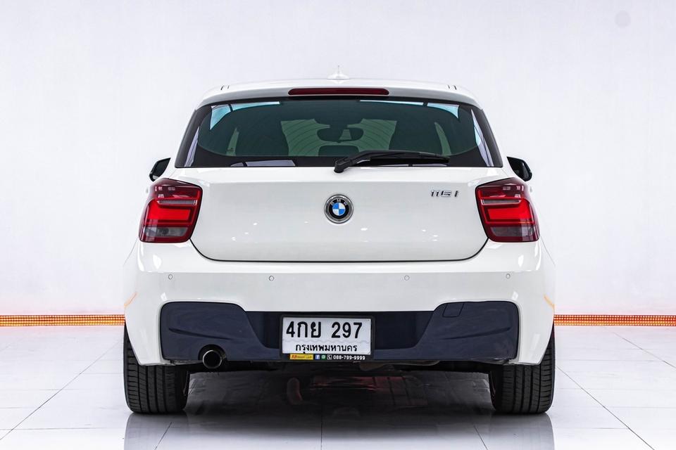 รหัสรถ  1C229 BMW 116i 5-TUERER RHD 2015 12