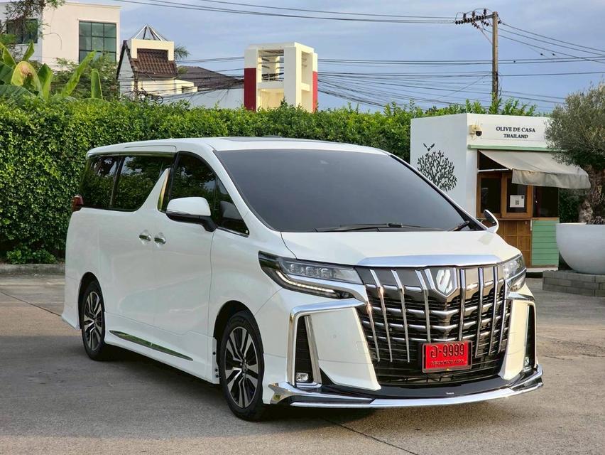 รหัสรถ PEAT587 TOYOTA ALPHARD SC ตัว TOP สุด ปี 2023 แท้