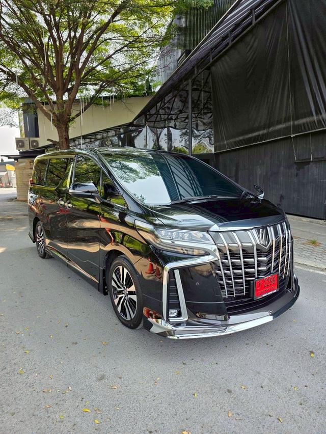 Toyota ALPHARD 2.5SC PACKAGE สีดำ ปี 2020 ไมล์ 70,000 กม. รูปที่ 3