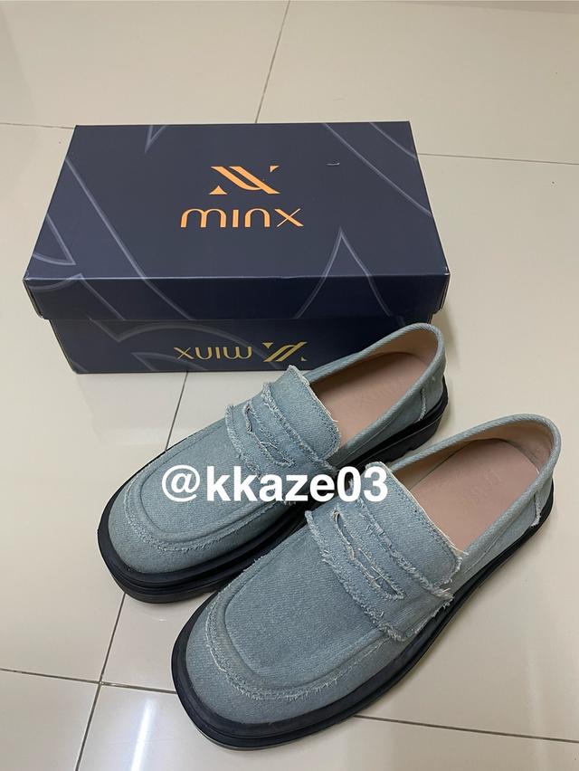 รองเท้า minxshoes รุ่น wynn สี denim 1