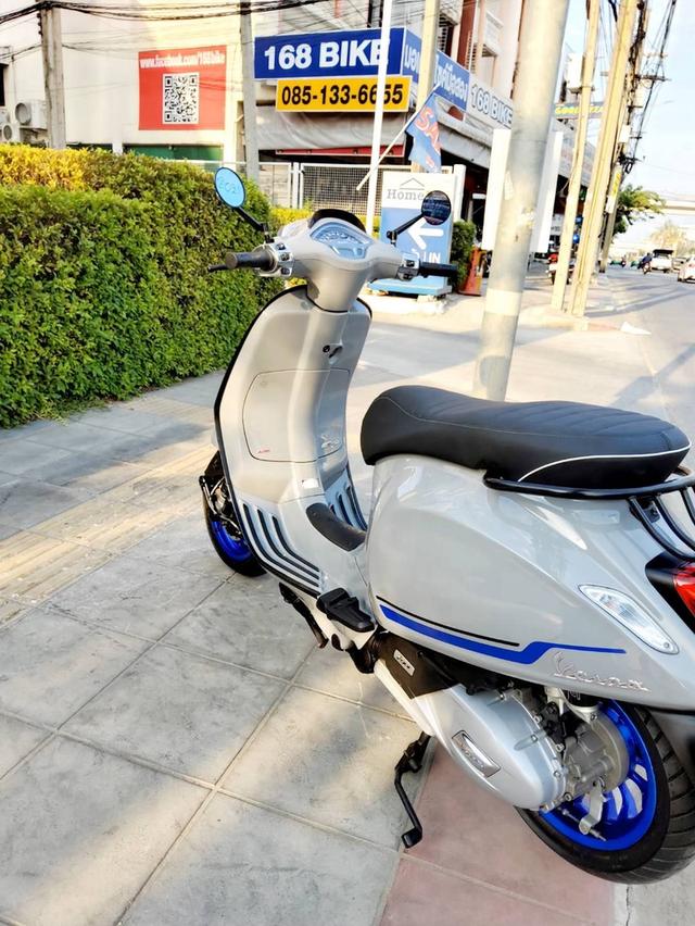 Vespa Sprint 150 i-get ปี2022  สภาพเกรดA 2854 km เอกสารพร้อมโอน 4