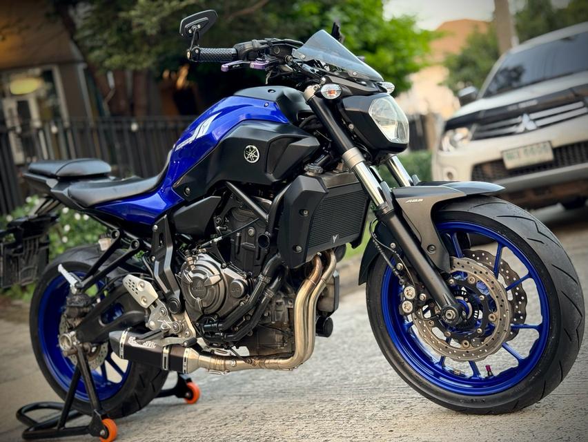 Yamaha Mt07 ปี2018 น้ำเงิน