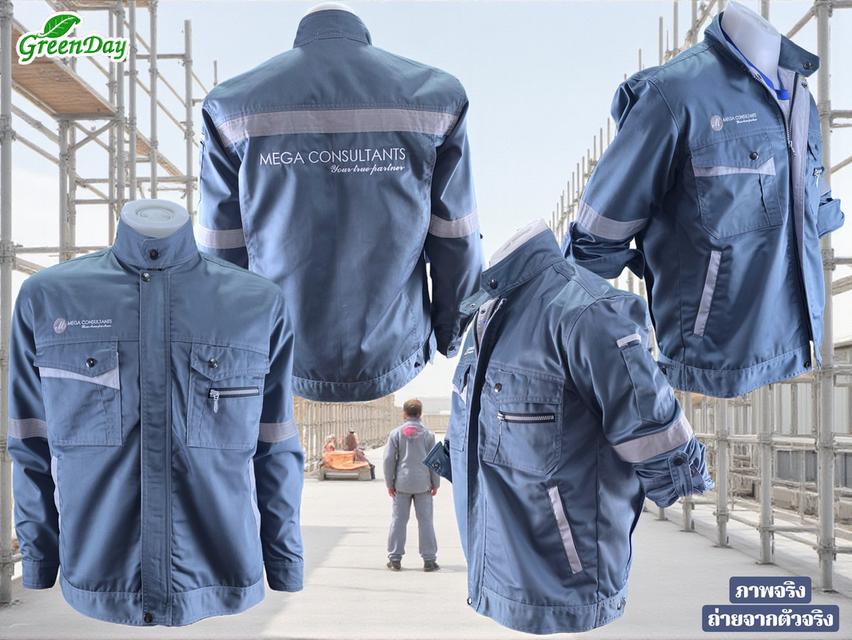 รับผลิตเสื้อยูนิฟอร์ม เสื้อช็อป เสื้อโปโล และแจ็คเก็ต ตามแบบองค์กร รูปที่ 12