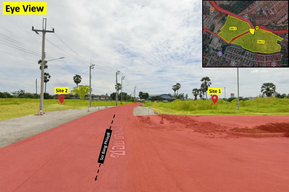 ที่ดินศักยภาพ ถนนราชพฤกษ์ – โซนโรบินสัน 3