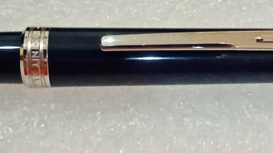 Montblanc pix Blue Ballpoint Pen -164 ใหม่เก่าเก็บ 1