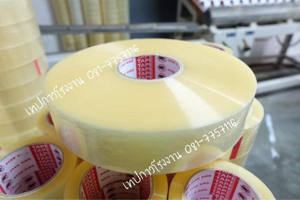 เทปปิดกล่องพันหลา เทปกาว1,000หลา เทปใส เทปขุ่น OPP Tape