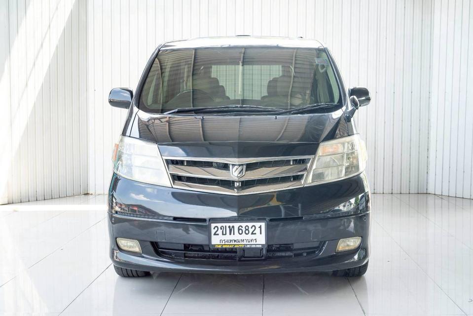 #TOYOTA ALPHARD, 2.4 HYBRID ปี 2007 สีดำ เกียร์A/T โฉม ปี02-15รถสภาพสวยมากทั้งภายนอกและภายใน รถสวยสีบาง แบตไฮบริดเปลี่ยนแล้ว น็อตไม่ขยับ
