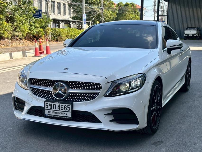 รหัสรถ KPV4565 2024 BENZ C200 2.0 COUPE AMG DYNAMIC